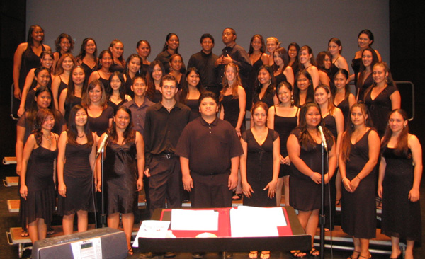 2008-2009 Concert Choir Group Picture