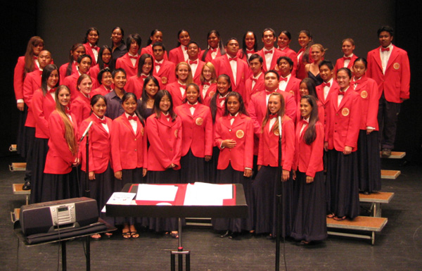 2008-2009 Concert Choir Group Picture