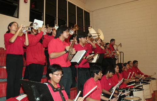 Luna Pep Band in Action part 2