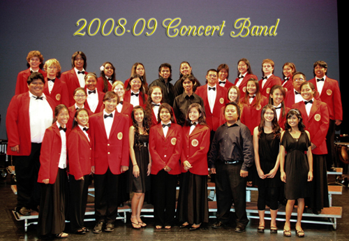 2008-2009 Concert Band Picture